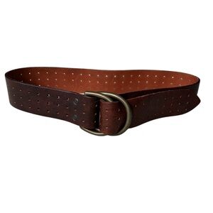 GAP Vintage Women’s Brown Perforated Leather Belt Size Small